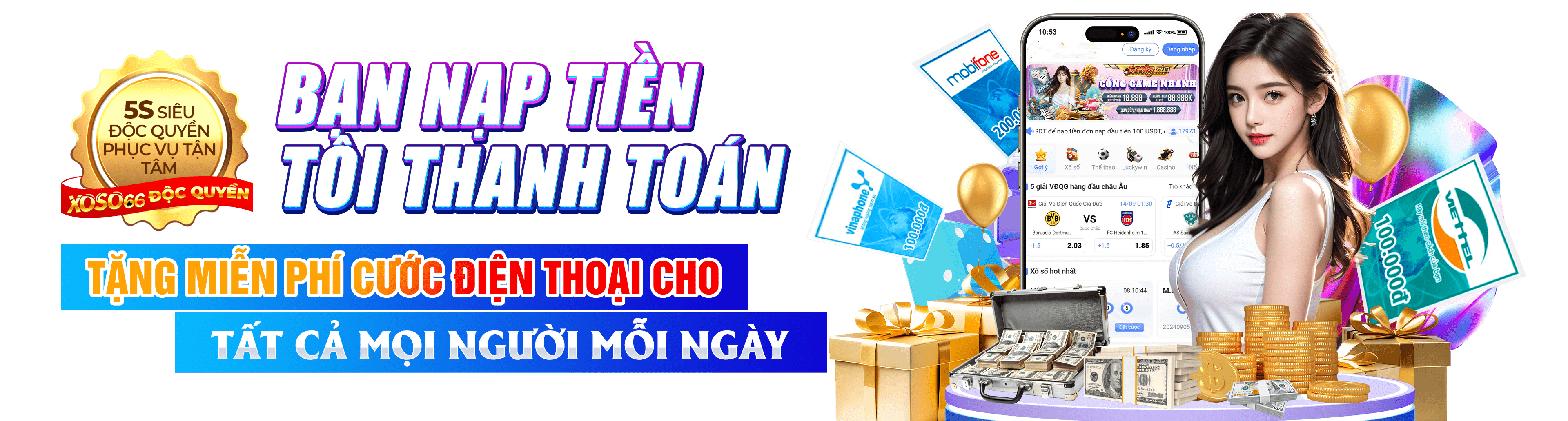 Hình ảnh quảng cáo của sb365 hiển thị nền tảng và các lợi ích